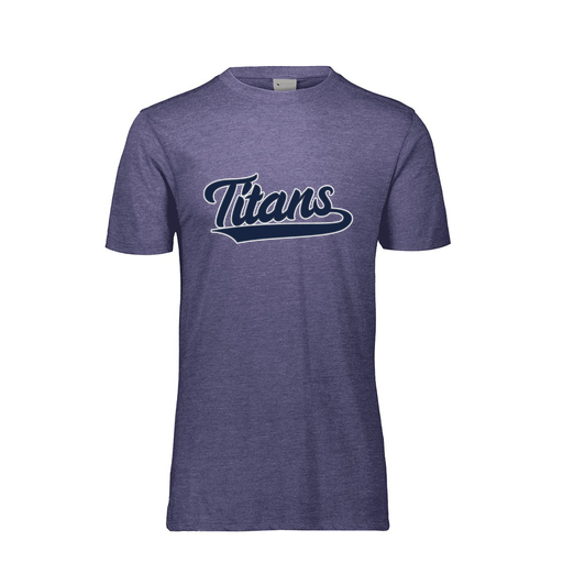 [3066.U22.S-LOGO3] Youth Ultra-blend T-Shirt (Youth S, Navy, Logo 3)