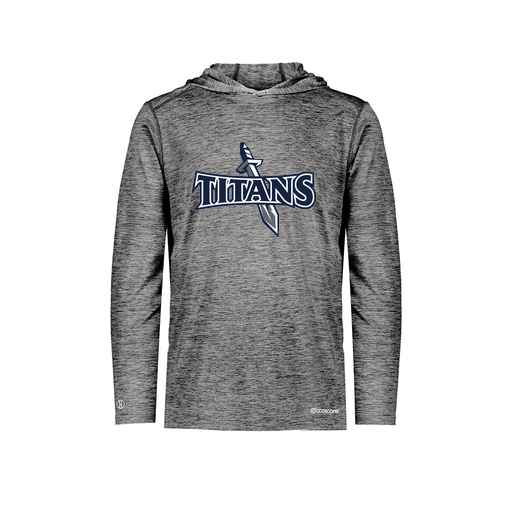 [FOLHCGBK-AS-LOGO1] Decker Men's Charge Hoodie (Adult S, Black, Logo 1)