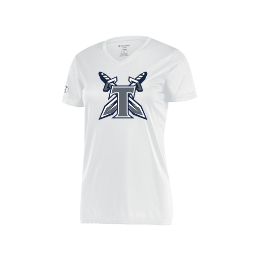 [222820.005.S-LOGO2] Ladies Movement Dri Fit Shirt (Female Adult S, White, Logo 2)